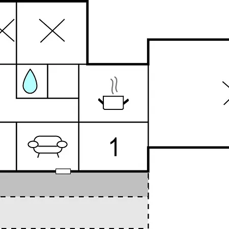 Three-bedroom In Bredebro 펜션 Bredebro